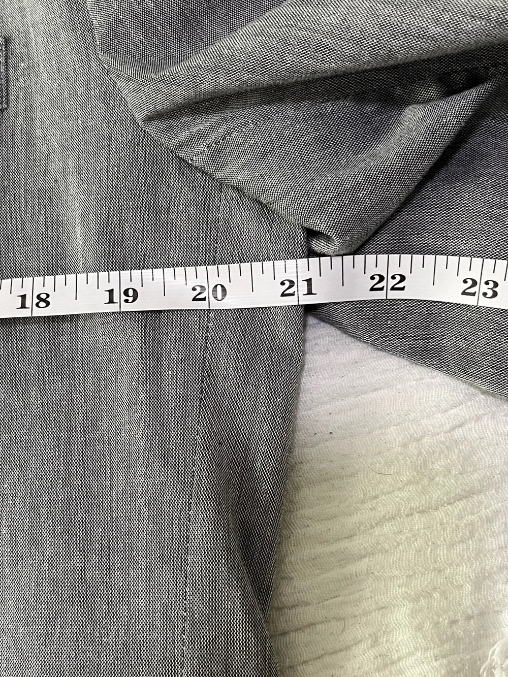 J Crew Men's Gray Cotton Blazer Somelos Fabric Single-Breasted